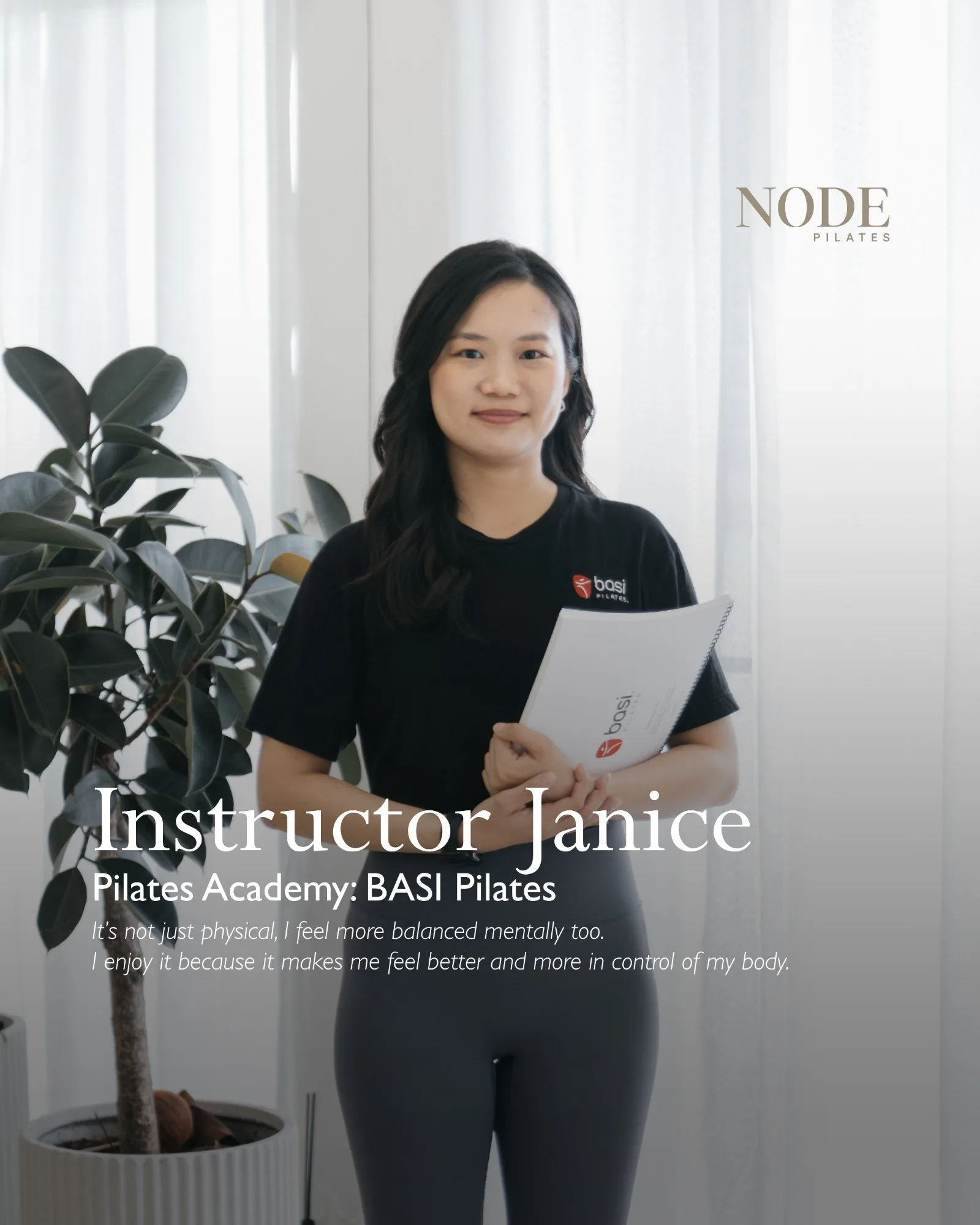Janice — BASI Certified Pilates Instructor at Node Pilates Johor Bahru