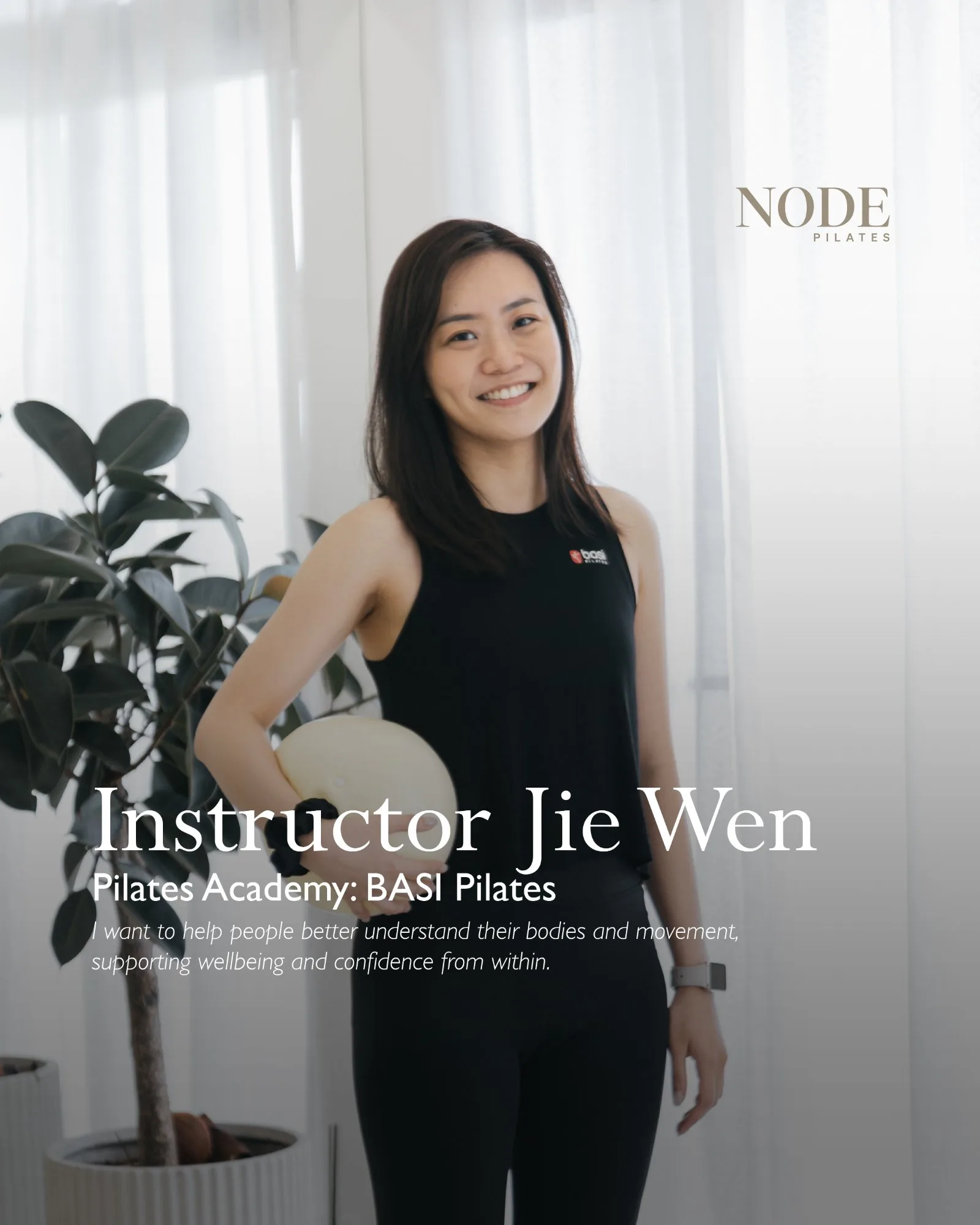Jie Wen — BASI Certified Pilates Instructor at Node Pilates Johor Bahru